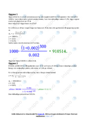 Formel for opsparing