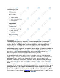 Jens Juel | Dansebakken ved Sorgenfri | Billedanalyse