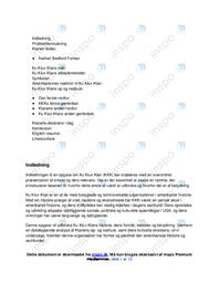 Ku Klux Klans Rolle I Samfundet | SSO