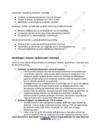 Demografisk overgang for Danmark Opgaver