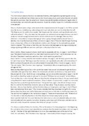 To Cuddle Amy | Analytical essay