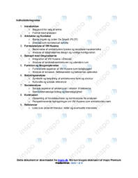 Vm husene arkitektonisk analyse