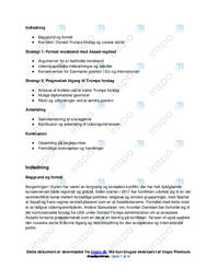 Syriens notat til udenrigsministeren