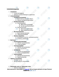 Virksomhedstyper Emneopgave