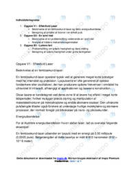 Det Blå Opgavehæfte | V1, E8 og B3 | Fysik