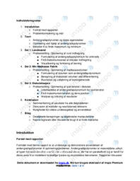 Optimering med andengradspolynomium | Projektrapport