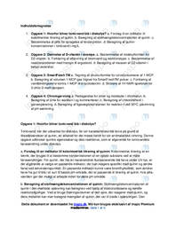 Kemieksamen 15. December 2010 med vejledt besvarelse