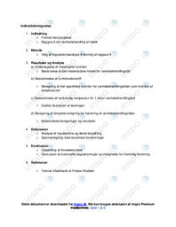 Varmebehandling med mælk | Teknisk matematik