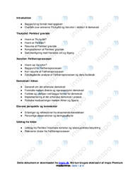 Disposition i Oldtidskundskab | Thukydid og Xenofon