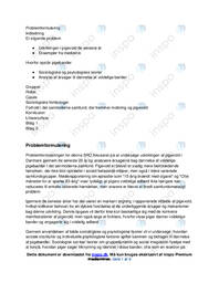 Pigevold i Danmark i psykologi og samfundsfag | SRO