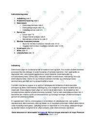 Elektrokemi og mindste kvadraters metode | SRO