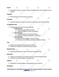 Entalpiændringer | Neutralisation af Syrer og Baser | Rapport