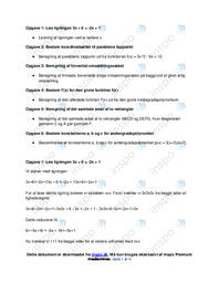 Matematik 14. august 2014 | Delprøven uden hjælpemidler