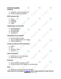 SWOT-analyse af JBS | Samarbejdet med Cristiano Ronaldo