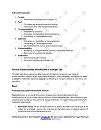 Indholdet af Mangan i Te | Spektrofotometri Rapport