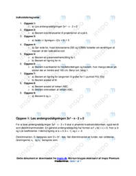 Matematik A NET 2014 22. maj | Delprøven