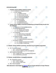 Netadgang | Jensens Bøfhus Afsætning eksamen 2011 Augus