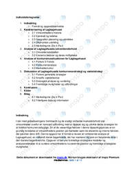 Lagkagehuset Skriftlig eksamen Maj 2015 | Eksamensbesvarelse