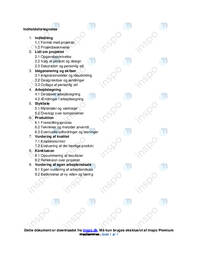 Fremstilling af bælte | Teknikfag Rapport