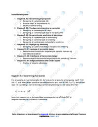 Fysik AB bogen 1 | Opgave 9.4.2, 9.4.3, 9.5.2, 9.5.5, 10.2.1 m. fl