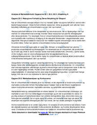 Afsætning opg. 20.1, 20.2, 20.3 | Analyse af markedsforhold