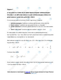 Matematik 2015 26. maj | Delprøven uden hjælpemidler