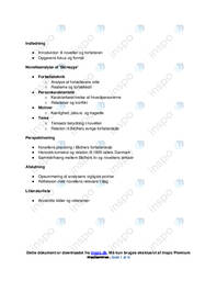 Skinsyge af Steen Steensen Blicher | Analyse | Dansk