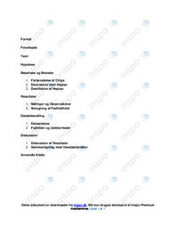 Ekstraktion af fedt med heptam | Kemi Rapport