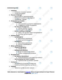 Gyldholm Uddrag | Analyse