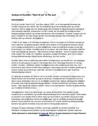 Hjem til jul af Pia Juul | Novelleanalyse | Dansk