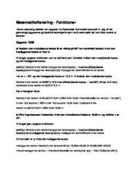 Aflevering Gymnasiematematik | Matematik