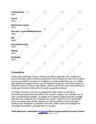 Didaktisk pædagogisk projekt | SSO Rapport