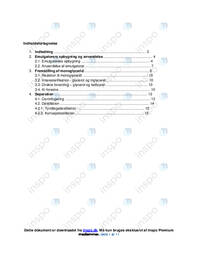 Emulgatorproduktion | Nexus pilotsyntese projekt | Palsgaard