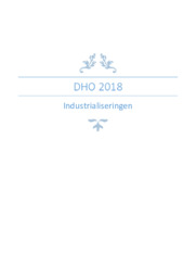 Industrialiseringen | DHO