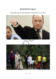 Utøya | Anders Breivik og terrorangrebet i Norge | DHO
