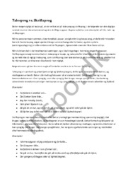 Talesprog vs skriftsprog | Noter i dansk