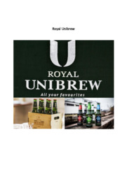 Royal Unibrew | Afsætning