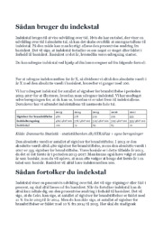 Sådan bruger du indekstal | International økonomi