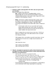 Arbejdsspørgsmål til kap 5 – 2. verdenskrig | Historie