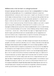 Reflekterende artikel om livet i en undtagelsestilstand: