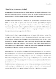 Skønlitteraturens mirakel | Essay