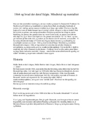 Tabet af Slesvig i 1864 | Historie