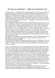 Pelle Erobreren Analyse