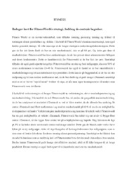 Fitness world | Afsætning