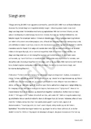 Slægt-ære “Torbens Datter”