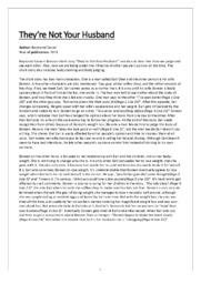 They’re Not Your Husband