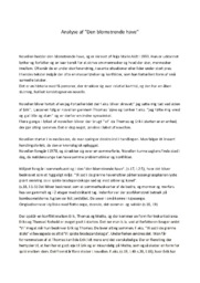 Den blomstrende have | Analyse