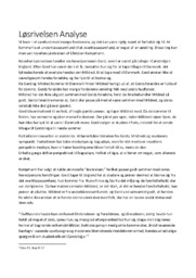 Løsrivelsen | Analyse