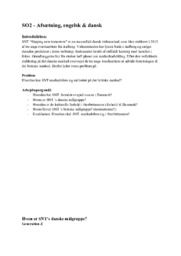 Afsætning, engelsk & dansk | Shaping New Tomorrow | SO