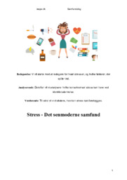 Stress | Det senmoderne samfund | Samfundsfag